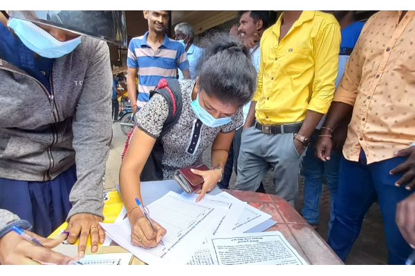பயங்கரவாத தடைச்சட்டத்திற்கு எதிராக முன்னெடுக்கப்படும் கையெழுத்து போராட்டம்(Video) | Signature Struggle Terrorism Prohibition Act