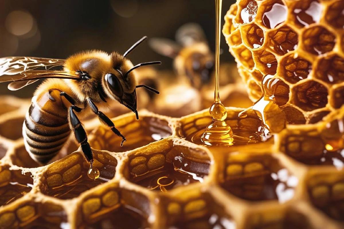 உலகிலயே மிக அதிசயமான நீல நிற தேன்! பின்னணியில் இருக்கும் காரணம் என்ன? | Where Does Blue Honey Come From