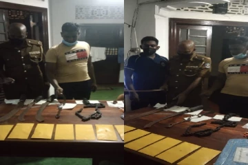வல்வெட்டித்துறையில் இராணுவம், காவல்துறை சுற்றிவளைப்பு- வீடொன்றிலிருந்து  13 பேர் கைது