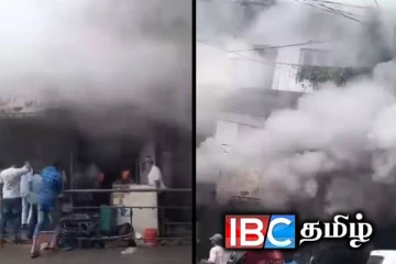 ஹட்டன் நகரில் வர்த்தக நிலையம் ஒன்றில் தீ பரவல்