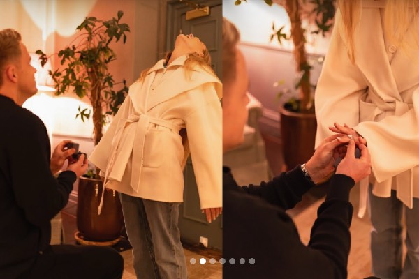 CSK சுட்டிக் குழந்தைக்கு கல்யாணம்! காதலியிடம் ப்ரொபோஸ் செய்த சாம் கரண்: வைரல் புகைப்படம் | Sam Curran Proposes To His Girlfriend Viral Photo