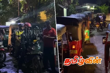 எரிபொருள் நிலையங்களில் இரவு நேரத்தில் பாரிய வாகன வரிசை