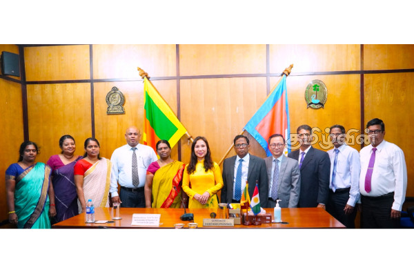 வட மாகாணத்துக்கு வருகை தந்த வியட்நாம் தூதுவர் தலைமையிலான குழுவினர் | Vietnamese Ambassador Arrived In The North