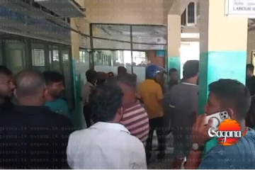 මීට සුළු මොහොතකට පෙර වෙඩි වැදී රෝහල් ගත කළ පුද්ගලයා ජීවිතක්ෂයට [UPDATE]