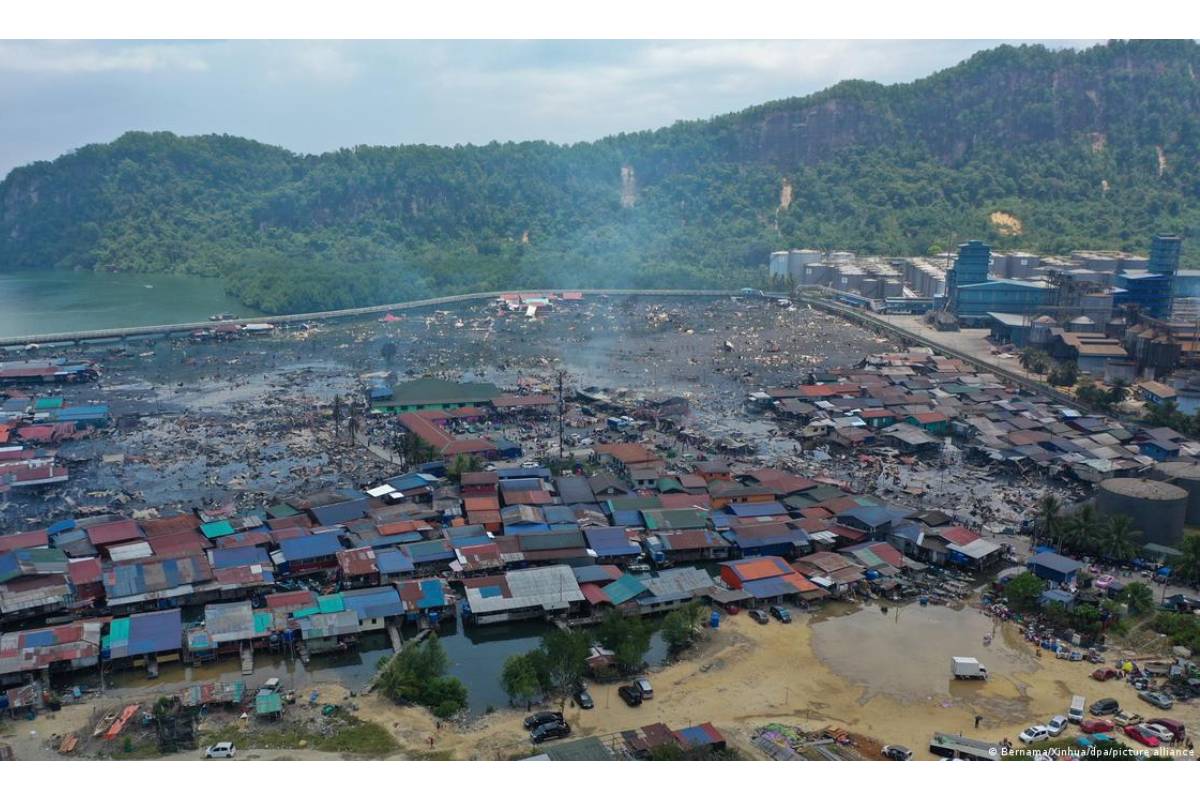 1000 house fire in malaysia