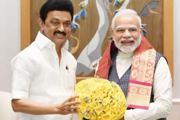 பிரதமர் மோடியை நேரில் சந்தித்தார் - முதலமைச்சர் மு.க.ஸ்டாலின்