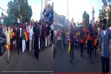 விண்ணதிரும் கோஷங்களுடன் மட்டு நகரில் ஒன்றாய் சங்கமித்த வட - கிழக்கு மக்கள்!