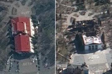 உக்ரேனியர்கள் தஞ்சமடைந்திருந்த தியேட்டரை குண்டு போட்டு தகர்த்த ரஷ்யா.. 300 பேர் பலி!