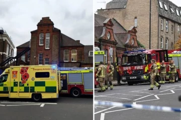 லண்டன் பள்ளியில் மேற்கூரை இடிந்து விழுந்து விபத்து! மருத்துவமனையில் பல குழந்தைகள்