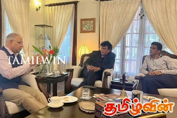 இந்திய உயர்ஸ்தானிகரை சந்தித்த மனோ அணியினர்