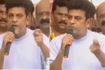 காவிரி எங்கள் சொத்து.! போராட்டத்தில் சிவராஜ்குமார்..! அதிர்ந்த ரசிகர்கள்