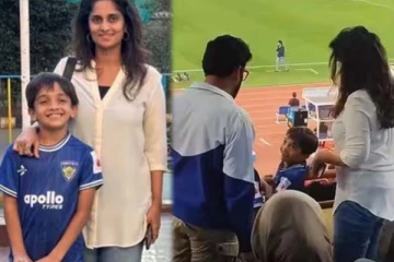 மகனுடன் கால்பந்து மைதானத்திற்கு வந்த ஷாலினி! அடையாளம் தெரியாமல் மெலிந்துவிட்ட காட்சி