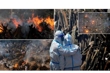 ஒவ்வொரு மணி நேரத்திற்கு 115 பேர்! ஓய்வில்லாமல் எரியும் சடலங்கள்: கொரோனா பிடியில் சிக்கிய இந்தியாவின் பரிதாப காட்சி