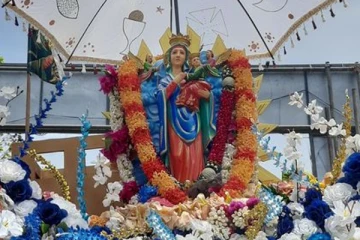 ஆயித்தியமலை புனித சதா சகாய மாதாவை நோக்கிய பாதயாத்திரை