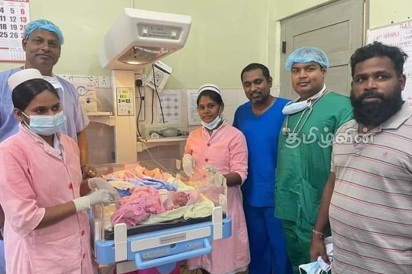 யாழ். போதனா வைத்தியசாலையில் ஒரே பிரசவத்தில் மூன்று குழந்தைகள் | Three Baby Borne Jaffna Hospital At A Time