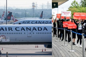 ஏர் கனடா விமானப் பணியாளர்கள் பணிக்குத் திரும்ப உத்தரவு