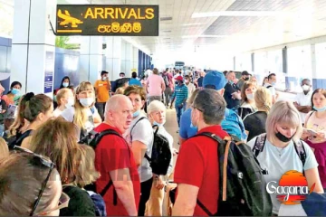 මාස 8ට විදෙස් සංචාරකයන් ලක්‍ෂ 16කට ආසන්න පිරිසක්