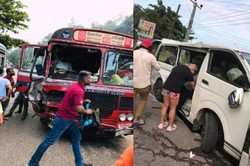 திருகோணமலை - கொழும்பு வீதியில் விபத்து: இருவர் பலி