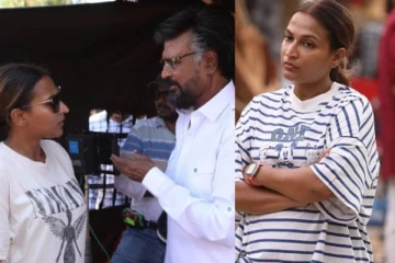 ஷூட்டிங்கில் கடுப்பேற்றிய மகள் ஐஸ்வர்யா!! கோபத்தில் திட்டிவிட்டு கிளம்பிபோன ரஜினிகாந்த்