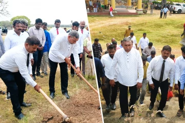 1000 குளங்கள் திட்டத்தில் ஒதியமலைக் குளம் புனரமைப்பு பணிகள் ஆரம்பம்