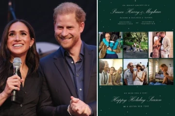 கிறிஸ்துமஸ் வாழ்த்து அட்டையை பகிர்ந்த இளவரசர் ஹாரி-மேகன் தம்பதி: அழகிய குழந்தைகளுடன் வெளியான புகைப்படம்