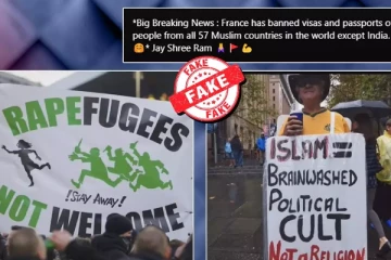 57 இஸ்லாமிய நாடுகளின் குடிமக்கள் பிரான்சுக்குள் நுழைய தடை: சமூக ஊடக செய்தியால் பரபரப்பு