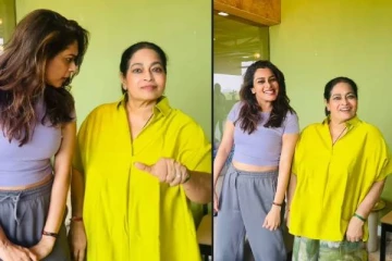 ட்ரெண்டிங் பாடலுக்கு அம்மாவுடன் வைப் செய்த கிகி.. இறுதி வரை பாருங்க