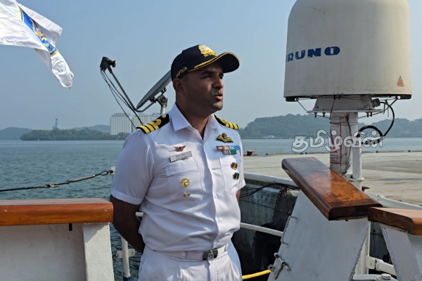 திருகோணமலையில் கடற்படையினருக்கான பயிற்சி ஆரம்பம்! | Sri Lankan Navy Personnel Begins Indian Navy Ship