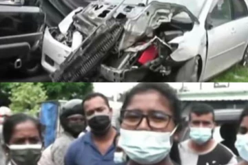 16 වියැති දරුවා පැදවූ රථයට යටවූ ‘තාත්තා වෙනුවෙන් සාධාරණය ඉල්ලා හඬා වැලපෙන දියණිය ‘(PHOTOS) (VIDEO)
