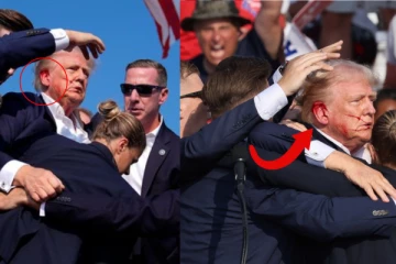 தேர்தல் பேரணியில் சுடப்பட்டார் முன்னாள் அதிபர் டொனால்ட் டிரம்ப்!! அதிர்ந்த அமெரிக்கா