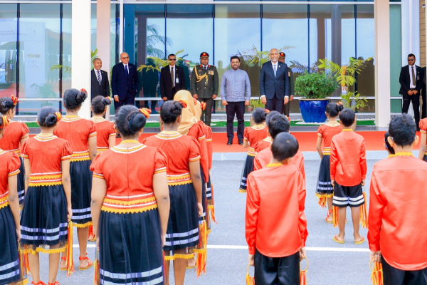 மாலைத்தீவில் ஜனாதிபதிக்கு அமோக வரவேற்பு | President Anura Maldive Visit