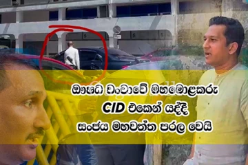 ‘‘හොරා... හොරා... අන්න හොරා පැනලා යනවා’’ - (VIDEO)