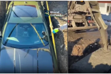 மகனை இழந்த சோகம் - ரூ.6 கோடி காரை புதைத்த தந்தை