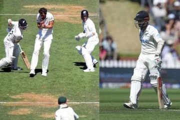 சக அணி வீரர் மோதியதால் 12 ஆண்டுகளில் முதல்முறையாக ரன்அவுட்! விரக்தியில் வெளியேறிய வில்லியம்சன் (வீடியோ)