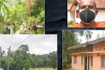 கொரோனாவை தடுக்க கிராமங்களை சுற்றிக் கட்டப்பட்ட பிரித் நூல்..