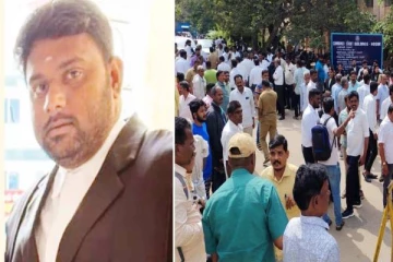 நீதிமன்றத்தில் வழங்கறிஞருக்கு நடந்த கொடூரம்.. சரமாரி வெட்டு - நடுங்க வைக்கும் சம்பவம்!