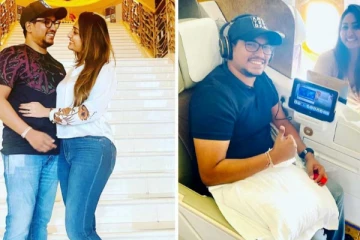 ජනප්රිය සුරූපී නිලි විනූ සිරිවර්ධන කථිකාචාර්ය සැමියා එක්ක ඩුබායි ගිහින් විනෝදවෙන අපූරුව මෙන්න (PHOTOS)