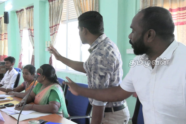 பிரஜாசக்தி நியமனத்தை எதிர்க்கும் பருத்தித்துறை பிரதேச சபை தவிசாளர் | Pedro Pradeshiya Sabha Opposes Prajashakti S