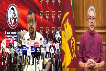 கோட்டாபய மீண்டும் அரசியலுக்கு வருவது கேலிக்கூத்தானது: பொதுஜன பெரமுன பதில்