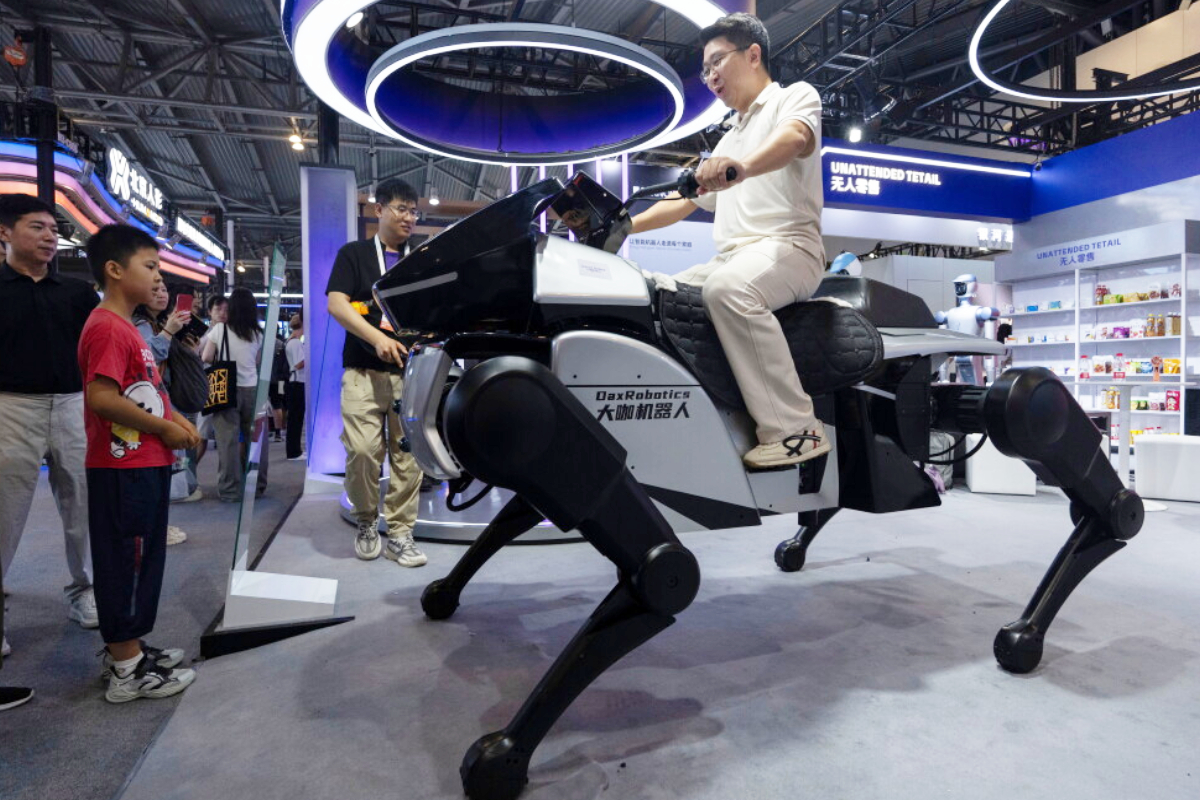 உலகின் முதல் கனரக ரோபோவை அறிமுகப்படுத்திய சீனா! | World S First Heavy Duty Robot In China உலகின் முதல் கனரக ரோபோவை அறிமுகப்படுத்திய சீனா! | World S First Heavy Duty Robot In China