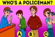 IQ Test: 5 வினாடிகளில் பதிலை கண்டுபிடிங்க.. மூவரில் யார் காவலர்?