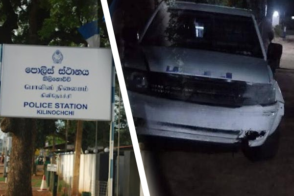 கிளிநொச்சியில் அதிகாலையில் பரபரப்பு ; பொலிஸார் துப்பாக்கிப் பிரயோகம் | Police Open Fire On Sand Smuggler In Kilinochchi