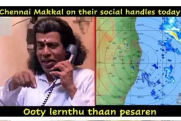 இது மே மாசமா இல்லை செப்டம்பர் மாசமா!! வைரலாகும் சென்னை மழை - வெயில் மீம்ஸ்கள்...