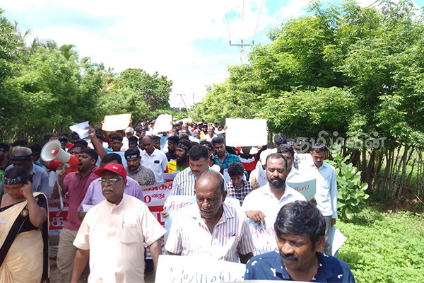 கிளிநொச்சி - பொன்னாவெளி சுண்ணக்கல் அகழ்வு: நூறாவது நாளாக தொடரும் மக்கள் போராட்டம் | The Protest Against The Ponnaveli Limestone Mining