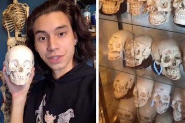 டிக் டாக்கில் மனித எலும்பு கூடுகளை வைத்து இளைஞர் செய்யும் அதிர்ச்சி செயல்! திகிலூட்டும் வீடியோ