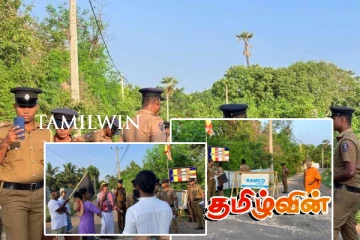 தையிட்டி சட்டவிரோத திஸ்ஸ விகாரைக்கு எதிரான போராட்டம் ஆரம்பம்!