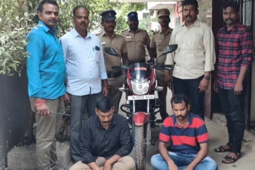 காதலர்களிடம் பணம் பறிப்பு.. ஒரிஜினல் காவலர்களிடமே வேலையை காட்டிய போலி போலீஸ்!