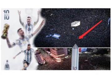 அப்பப்பா.... மக்கள் வெள்ளத்தில் மூழ்கும் பியூனஸ் அயர்ஸ் நகரம் - வாயடைத்த உலக மக்கள்...!