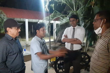 சாவகச்சேரி ஆதார வைத்தியசாலைக்குள் நுழைந்த பொலிஸாரால் பரபரப்பு