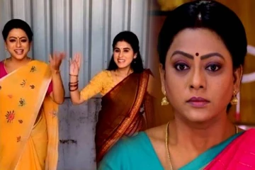 புது மருமகளுடன் இணைந்து குத்தாட்டம் போடும் சீரியல் மாமியார்! மிரண்டு போன நெட்டிசன்கள்